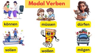 Modalverben  Modal verb  Learn German  German Grammar  A1 A2 [upl. by Caitlin]