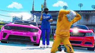 Kidnapping amp Robbing O Block Members in GTA 5 RP [upl. by Annabella]