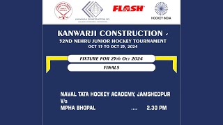 KANWARJI CONSTRUCTION  52ND NEHRU JUNIOR HOCKEY TOURNAMENT 2024 FINAL JAMSHEDPUR vs BHOPAL [upl. by Thurlough7]