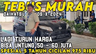 DAIHATSU TERIOS 2024 TURUN HARGA ‼️ REVIEW DAIHATSU TERIOS X 2024 TERBARU MOBIL 50 JUTAAN [upl. by Eldwun342]