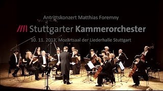 E Grieg Streichquartett gMoll op 27  Stuttgarter Kammerorchester amp Matthias Foremny [upl. by Eirelav]