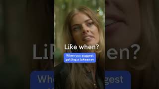 Samara Weaving is me as soon as someone suggests a takeout NinePerfectStrangers Channel4 Shorts [upl. by Garland]