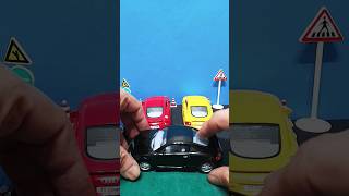 Parking Audi TT 132 Scale Diecast Model Car by Kinsmart  Diorama kinsmart [upl. by Petronella]