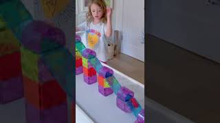 Car Ramps with MAGNATILES® [upl. by Macdonell802]