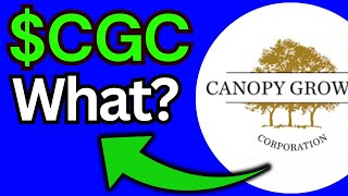 CGC Stock ANALYSIS New buy CGC stock trading broker review [upl. by Romonda]