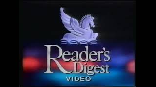 Readers Digest Video 198899 US VHS Logo [upl. by Anaujnas]