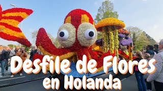 Keukenhof Flower Parade 2022  Desfile de Flores en Holanda  Bloemencorso 2022 [upl. by Sedberry]