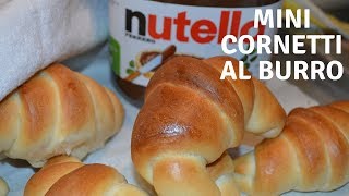 MINI CORNETTI AL BURRO [upl. by Nylaf138]