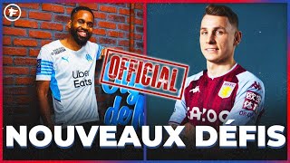 OFFICIEL  Cédric Bakambu arrive à lOM Lucas Digne file à Aston Villa  JT Foot Mercato [upl. by Ainegul]