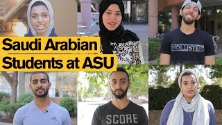 Saudi Arabian students at ASU  Arizona State University [upl. by Eelah]