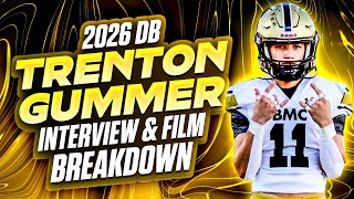 2026 DB Trenton Gummer Interview amp Film Breakdown [upl. by Abramson]