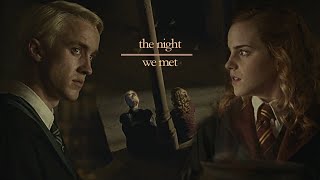 Draco amp Hermione  The Night We Met [upl. by Pirali404]