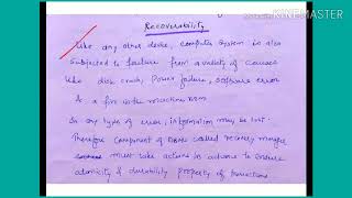 Recoverability  lecture153 DBMS [upl. by Ylla885]