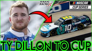 BREAKING NEWS Ty Dillon to drive the Kaulig Racing No 10 Cup Series car full time in 2025 [upl. by Toll]