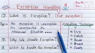 Exception Handling in Java  ArithmeticException [upl. by Martineau]