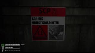 SCP682 demonstration SCPCB janitor work v01 [upl. by Neisa]