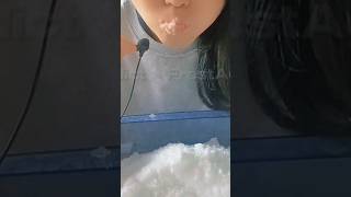 THIS ICE ASMR VIDEO WILL GIVE YOU TINGLES short [upl. by Mullane]