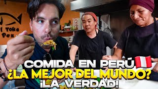 Probando la que DICEN es La MEJOR COMIDA del MUNDO  PERÚ 🇵🇪 MI SINCERA OPINIÓN  Gabriel Herrera [upl. by Chelsy945]