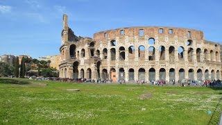 Italien  Stadt Rom  Kolosseum [upl. by Ahsinel802]