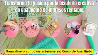 Curso de bisutería artesanal ¿vale la pena Descúbrelo aquí [upl. by Leber193]