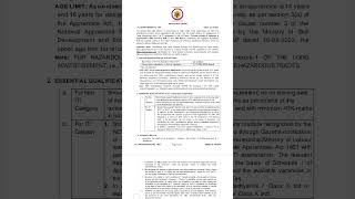 Ordnance Factory Recruitment 2024 jobsforITI sarkarinaukari jobsfor10th govtjobs 10thgrade [upl. by Yemrej]