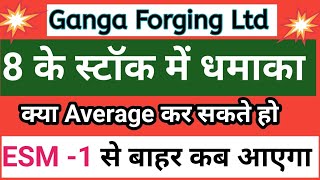 Ganga Forging Share Price 🔥 Ganga Forging Ltd Share 🔥 Ganga Forging Share News 🔥 Ganga Forging Ltd 🔥 [upl. by Courtnay]