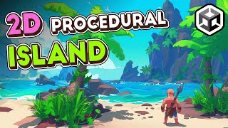 Procedural Island Map Generation in Unity 2D  FREE project [upl. by Spense292]