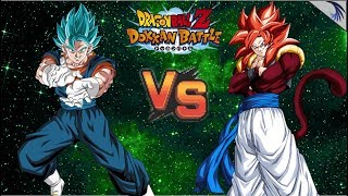 SSB vs SSJ4 Heroes vs SSJ4 Gogeta Super 2 Event DBZ Dokkan JPGlobal [upl. by Culver]