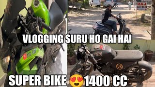 Kawasaki Ninja 650 amp modify bike discover 125cc  25 DIN SE BIKE START NAHI KI HAI KHARAB NA ho gai [upl. by Enid786]