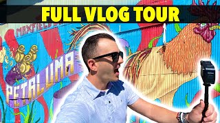 Living In Petaluma Ca FULL Vlog Tour [upl. by Anivol]