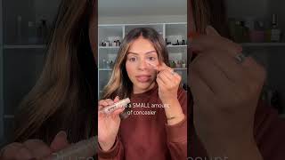 HOW TO STOP CONCEALER CREASING BEGINNER FRIENDLY ROUTINE makeupforbeginners makeuptips [upl. by Ahtilat566]