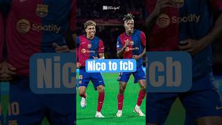 Nico Williams to fcb here we go footballsoccer football soccer fcbarcelona footballnews [upl. by Novled]