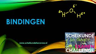 bindingen in de scheikunde ionbinding atoombinding vanderwaals waterstofbrug iondipool [upl. by Assenahs653]