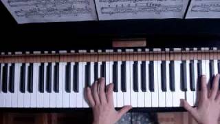 Liszt Consolation No3 Tutorial Lefthand [upl. by Airamat440]