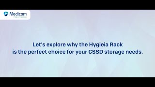 Medicom  Your Perfect Choice For Your CSSD Storage Needs  Hygieia Rack [upl. by Manning]