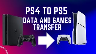 How To Transfer PS4 Data amp Games To PS5 [upl. by Otina]