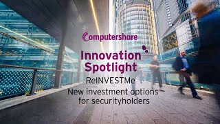 ReINVESTMe  An innovative dividend reinvestment product [upl. by Eerhs]