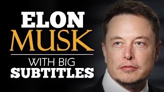 ENGLISH SPEECH  ELON MUSK Future AI and Mars English Subtitles [upl. by Atirat]