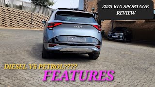 2023 KIA SPORTAGE GTLINE REVIEW DIESEL VS PETROL DRIVE FEATURES SAFETY COST [upl. by Eninotna]