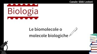 SCIENZE Le biomolecoleGruppi funzionaliCondensazioneIdrolisi [upl. by Wachtel592]