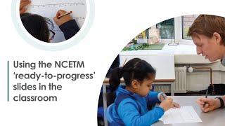 Using the NCETM readytoprogress criteria in the classroom [upl. by Aleahs232]