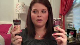 Review Rimmel Stay Matte vs Rimmel Lasting Finish [upl. by Roxi]