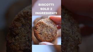 BISCOTTI MAGICI solo 2 ingredienti SENZA ZUCCHERO SENZA BURRO SENZA UOVA SENZA GLUTINE [upl. by Yeuh]