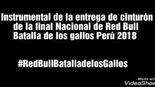 Cuarta instrumental de Jaze vs Strike  Final  Final Nacional de Perú 2018 [upl. by Cuthburt36]