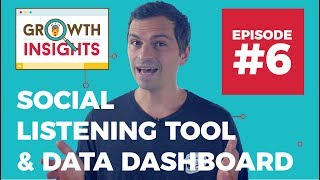 Data Dashboard amp Social Listening Tool  Growth Insights 6 [upl. by Boffa466]