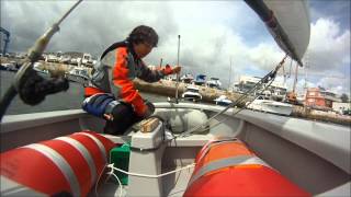 Optimist Sailing Setúbal  GoPro Hero 960 [upl. by Tammara]