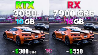 RX 7900 GRE vs RTX 3080  Test in 10 Games l Ray Tracing [upl. by Adnicaj]