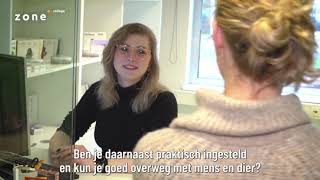 Trailer Dierenartsassistent paraveterinair  MBO  Zonecollege [upl. by Annyrb]