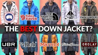 Which Brand Makes The BEST DOWN JACKET Warmth Test amp More [upl. by Fernandes]