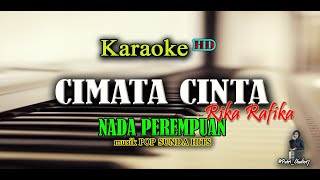 CIMATA CINTA  KARAOKE  TERBARU [upl. by Liebowitz958]